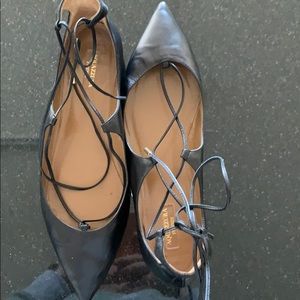 Aquazzura Black flats